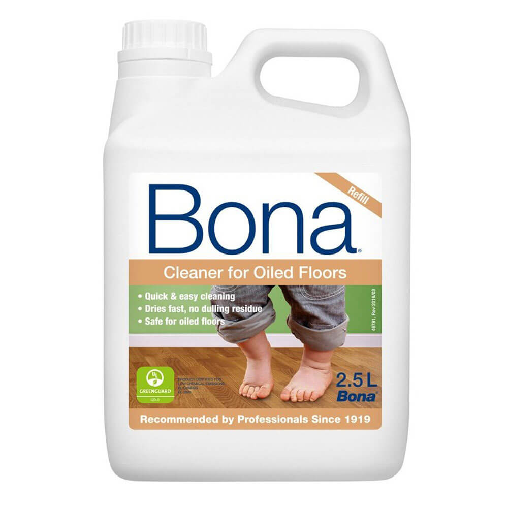 BONA CLEANER FOR OILED FLOORS לניקוי רצפות בגימור שמן 2.5 ליטר 