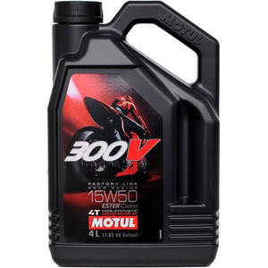 שמן מנוע Motul 300V 15W50 4L