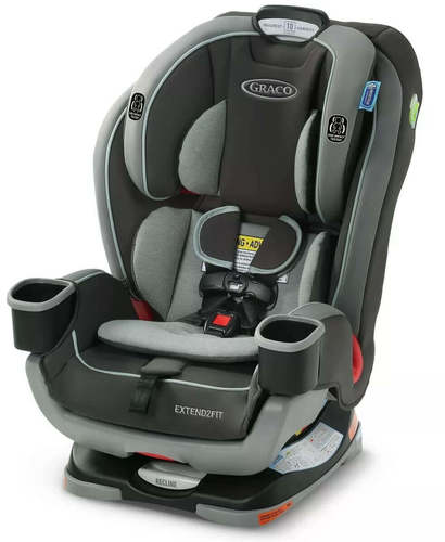 כיסא בטיחות אקסטנד2פיט - Extend2Fit - Graco צבע אפור/שחור Bay Village