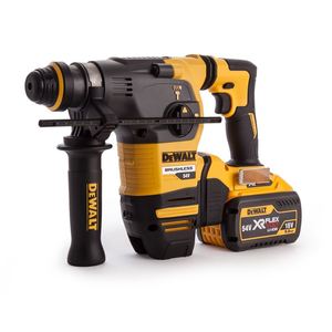 פטישון ברשלס נטען עם 2 סוללות 9AH ומטען DeWalt DCH333X2 54V
