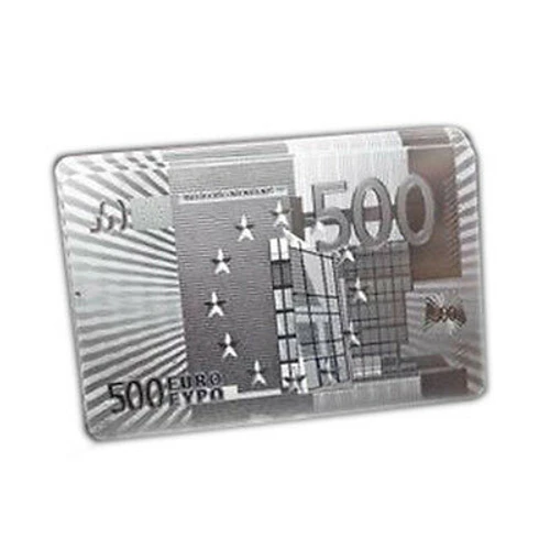 חפיסת קלפים בצבע כסף SilverCards יורו/דולר