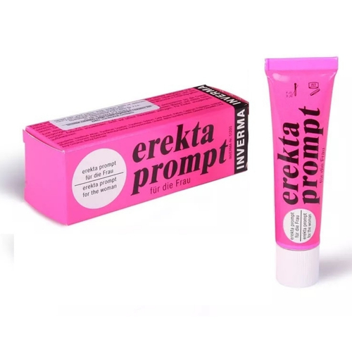 קרם אורגזמה מקורי אינוורמה לאישה Inverma - Erekta Prompt