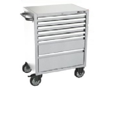 עגלת עבודה 7 מגירות נירוסטה