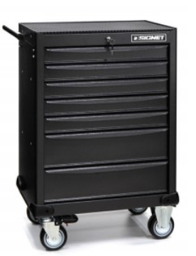 עגלת עבודה 7 מגירות עם מיסבים