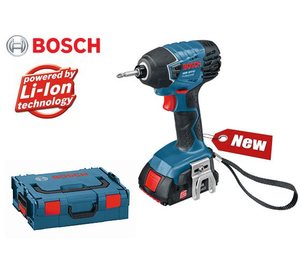 אמפקט GDR18V-LI זוג סוללות 2AH ומטען Bosch