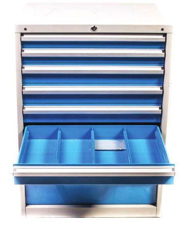 יחידת מגירות למעמס כבד 6 מגירות