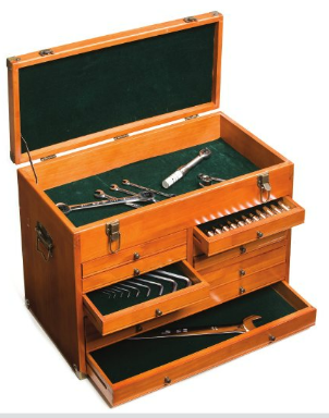 ארון 9 מגירות מעץ