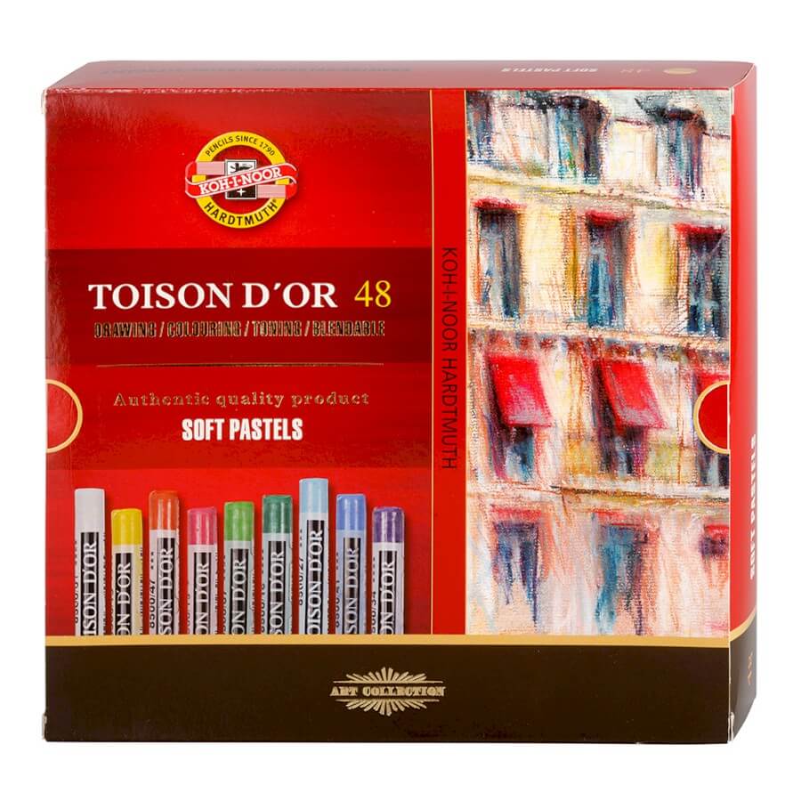 סט 48 פסטל רך Toison D