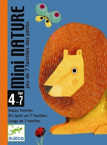 רביעיות בטבע משחק קלפים מבית DJECO