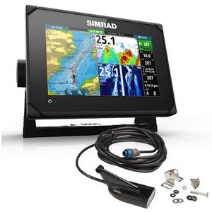 Simrad GO7 XSE עם מתמר HDI 455/800