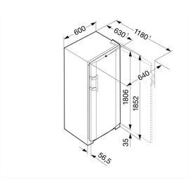מקרר ללא מקפיא  Liebherr SKEF 4200-20 ‏405 ‏ליטר