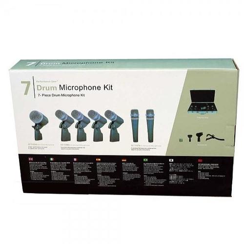 סט מיקרופונים דינמיים לתופים Shure