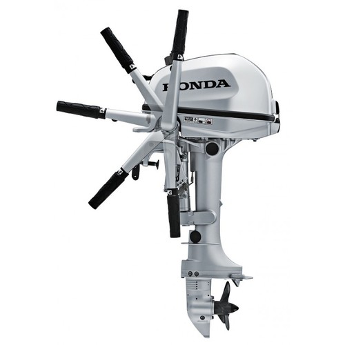 סירה מתנפחת עם מנוע ימי KOLIBRI KM360D+HONDA 6HP