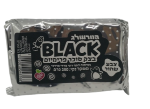 בצק סוכר פרימיום שחור 250 גרם