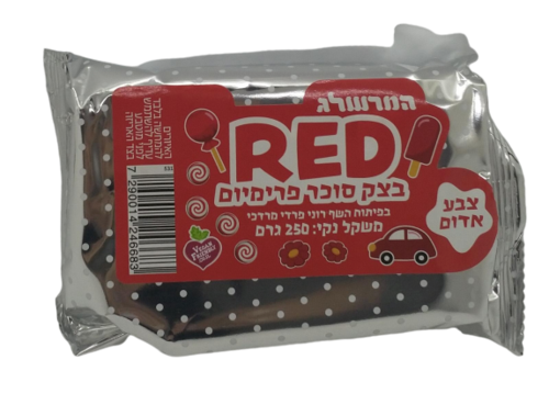 בצק סוכר פרימיום אדום 250 גרם