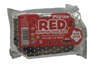 בצק סוכר פרימיום אדום 250 גרם