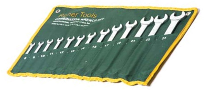 סט מפתחות רינג פתוח 8-24 מ"מ 13 יחידות
