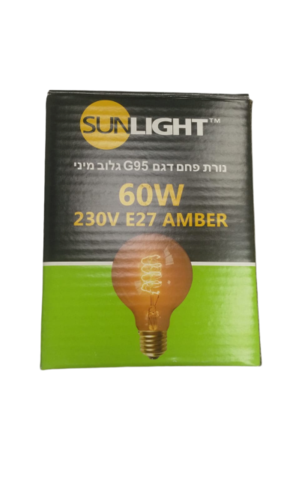נורת פחם דגם גלוב מיני