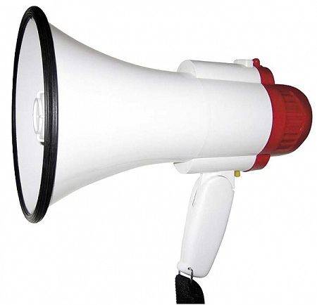 מגפון מיקצועי נייד 30W כולל הקלטה ו USB