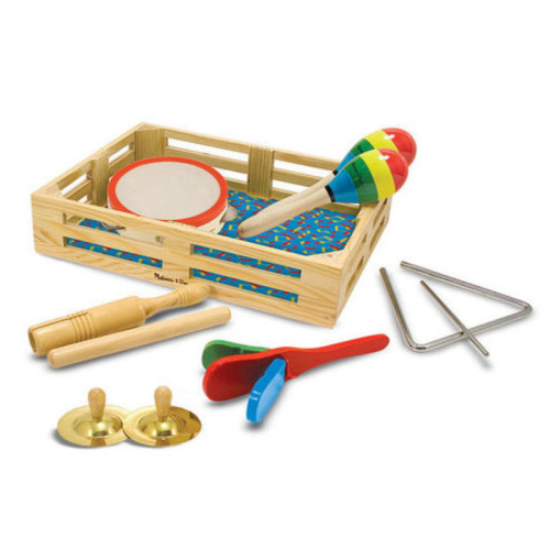 מארז כלי נגינה מעץ לילדים |Melissa & Doug