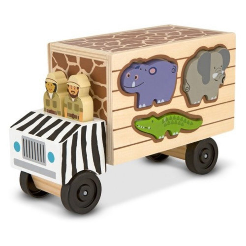 משאית התאמת צורות חיות  | MELLISA&DOUG MELISSA&DOUG