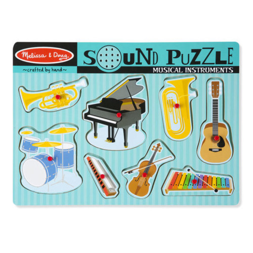 פאזל צלילים לפעוטות Melissa & Doug דגמים לבחירה 