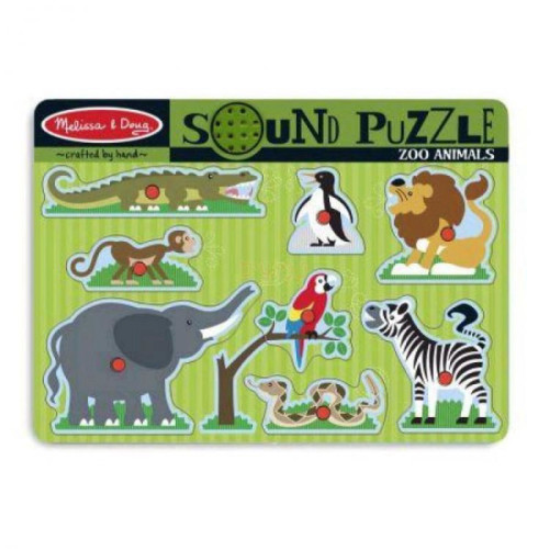 פאזל צלילים לפעוטות Melissa & Doug דגמים לבחירה 