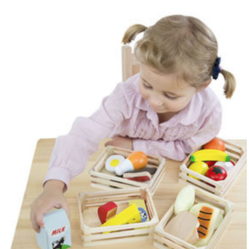 קבוצות מזון מעץ | MELISSA&DOUG