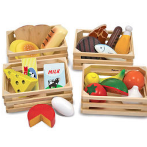 קבוצות מזון מעץ | MELISSA&DOUG