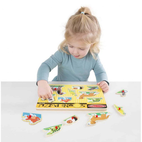 פאזל צלילים  | חיות מחמד|Melissa & Doug
