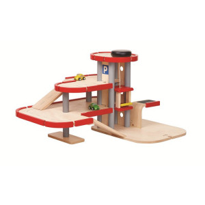 חניון רכבים מעץ | Plan Toys