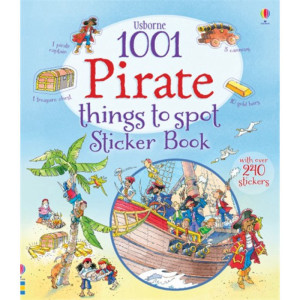1001 דברים למצוא ולמנות פיראטים עם 240 מדבקות