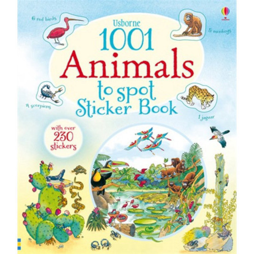 1001 דברים למצוא ולמנות בחיות עם 230 מדבקות