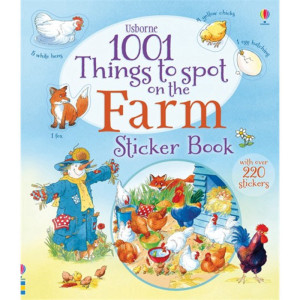 1001 דברים למצוא ולמנות בחווה עם 220 מדבקות