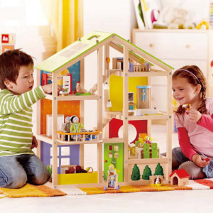 בית בובות ענק ומאובזר | Hape