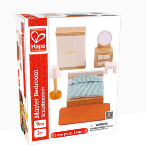 חדר שינה לבית בובות | Hape