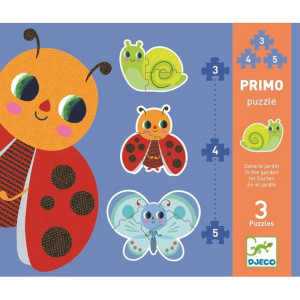 פאזל פרימו ריקוד בגינה - 3,4,5