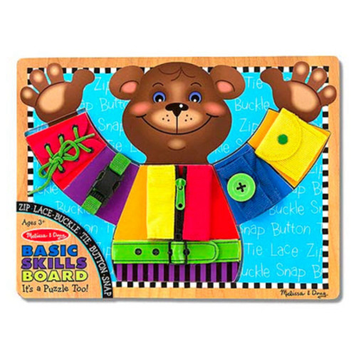 לוח כישורים מוטוריים לתינוק דובי | Melissa & Doug