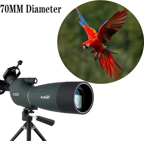 טלסקופ מקצועי לצפיה למרחקים SV28 Spotting Scopes 25-75x70mm