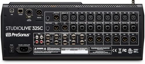 זוית נוספת Presonus StudioLive 32SC
