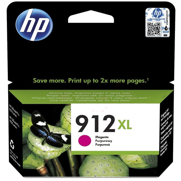 מחסנית דיו מגנטה מקורי HP 912XL 