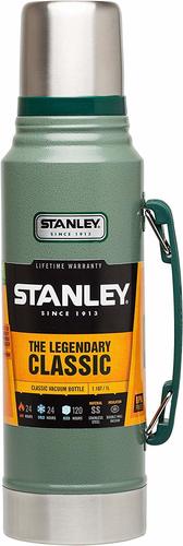 תרמוס סטנלי ירוק שומר חום 1 ליטר STANLEY CLASSIC