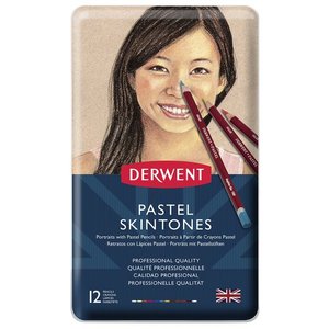 סט 12 עפרונות פסטל גווני-עור PASTEL SKINTONES