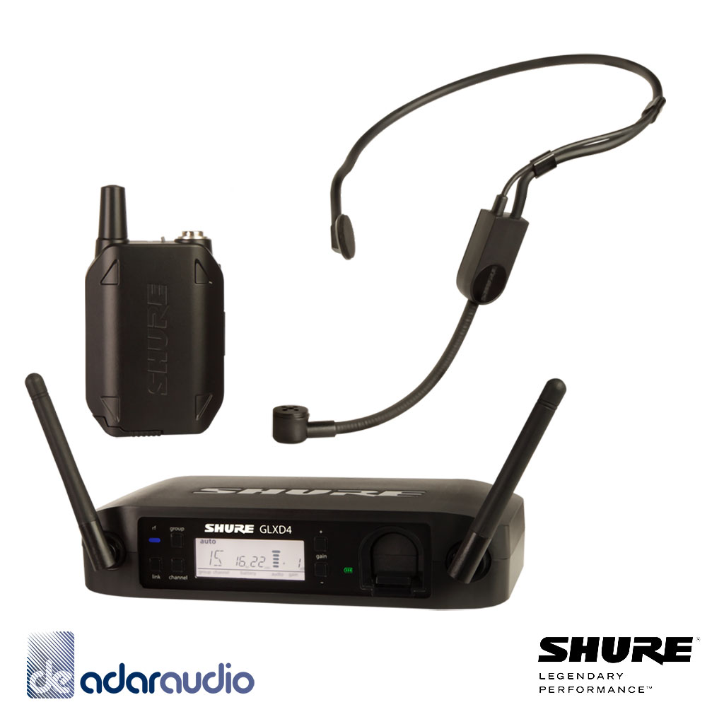 מיקרופון ווקאלי מוסתר – Shure GLXD14/PGA31