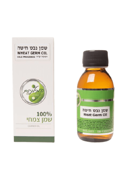 שמן נבט חיטה | 100 מל | המילניום | עשיר בויטמין E | מומלץ לעור יבש