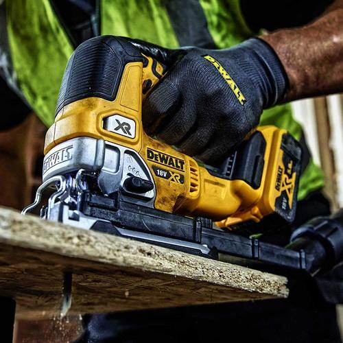 משור אנכי אלקטרוני 18V DCS334N מנוע BL ללא פחמים DEWALT