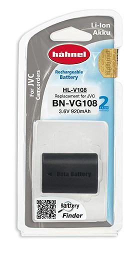 סוללה ל- JVC חלופית ל BN-VG108