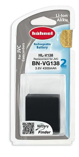 סוללה ל- JVC חלופית ל BN-VG138