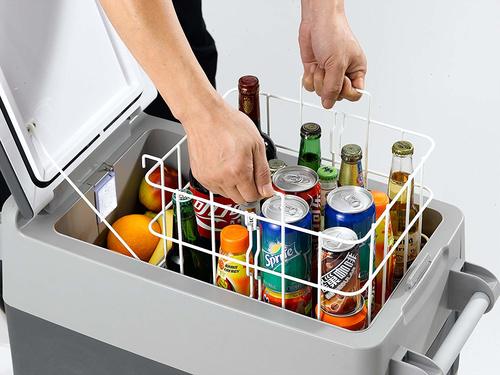 מקרר לרכב עם מדחס נפח 41 ליטר מדחס INDEL B ITALY +חיבור 220V