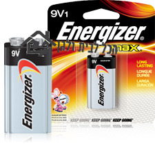 סוללות אלקליין Energizer 9V אנרג׳ייזר